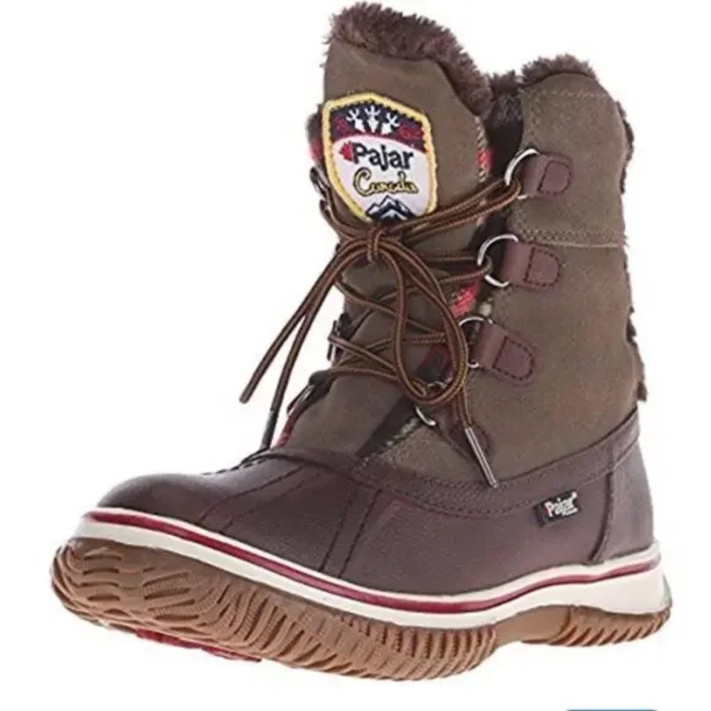 Pajar Canada Iceberg Snow Boot Brown/Taupe Size EUR 40M/US 9M *NIB*